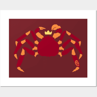King Crab Posters and Art